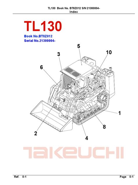 takeuchi skid steer loader parts|takeuchi parts manual online.